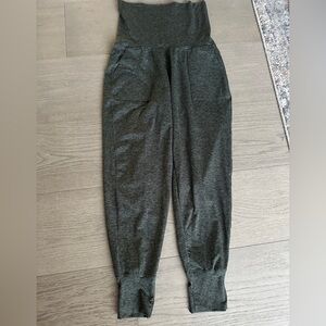 Aerie OffLine Dark Gray/Greenish Jogger Pants